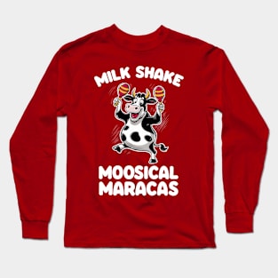 Milkshake Moosical Maracas Long Sleeve T-Shirt